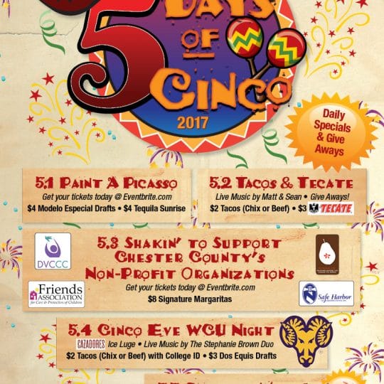 5 Days of Cinco 2017