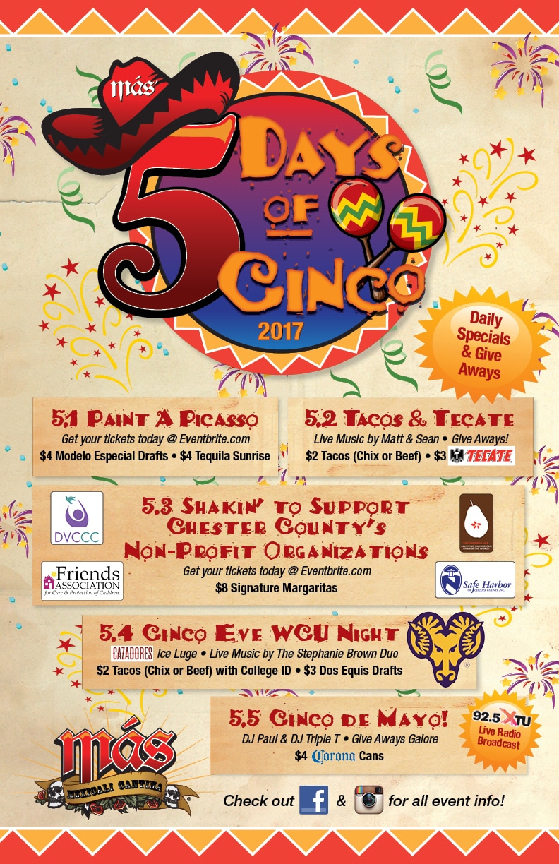 5 Days of Cinco Poster 2017