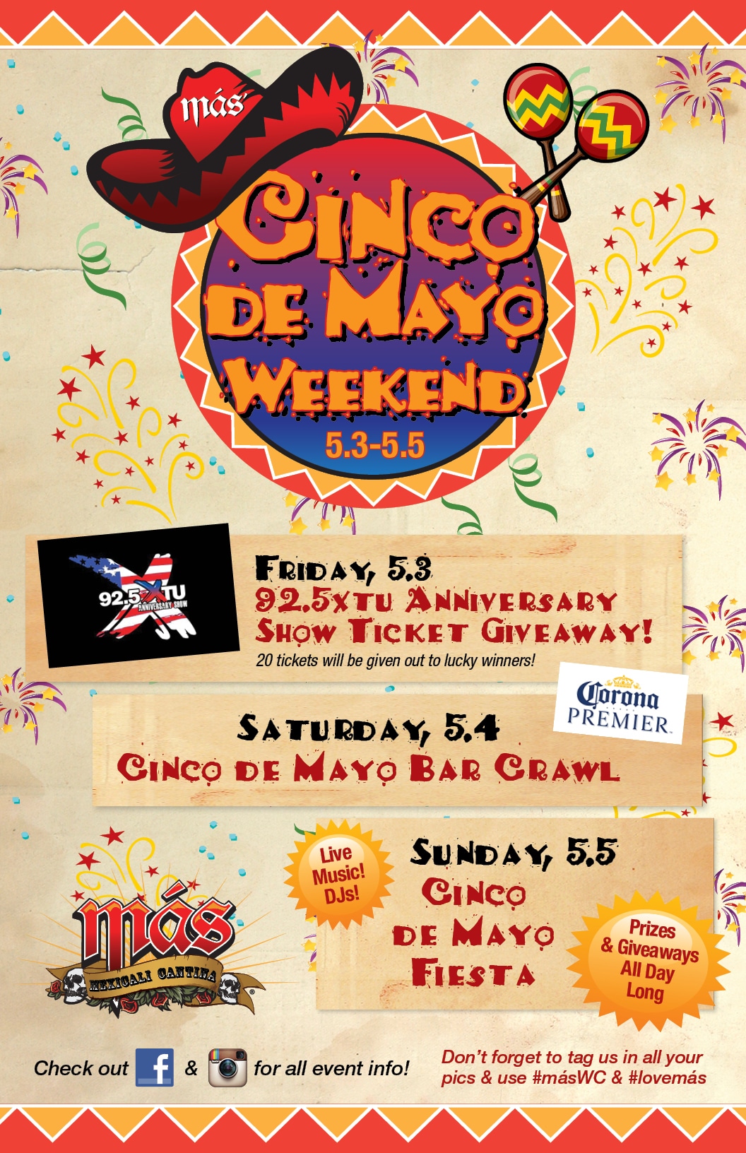 Cinco de Mayo Weekend Poster 2019