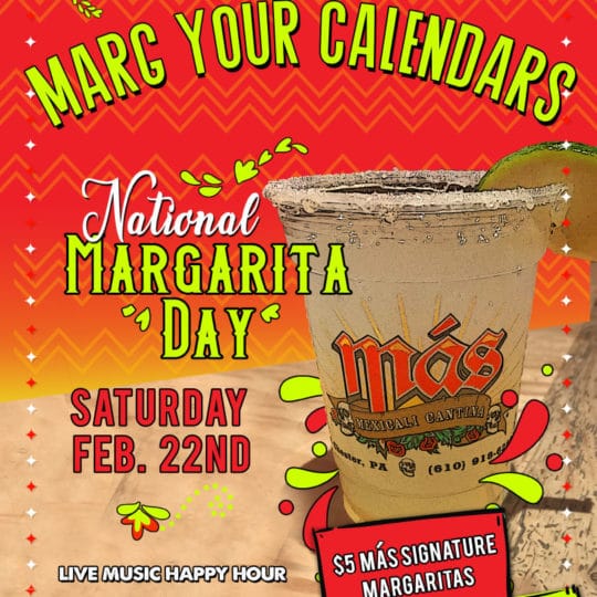 National Margarita Day – Feb. 22nd