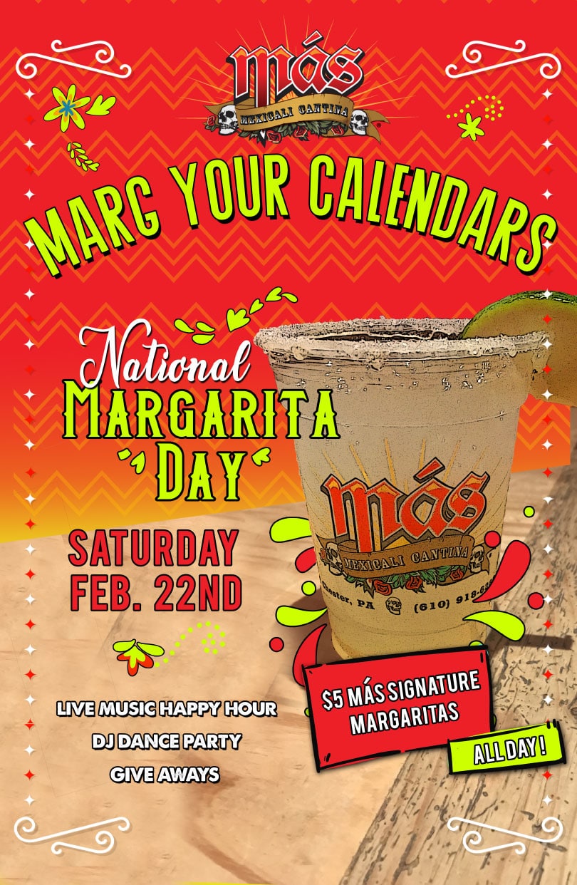 Más National Margarita Day 2020